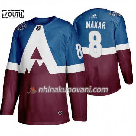 Colorado Avalanche Dresy Cale Makar 8 Adidas 2020 Stadium Series Authentic - Dětské